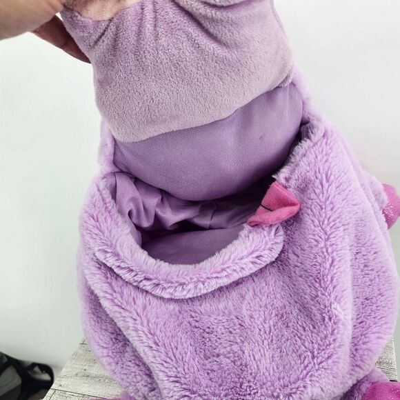 Tummy Stuffers Lilac Purple Sparkly Unicorn Storage Stuffed Animal Plush - Picture 2 of 4
